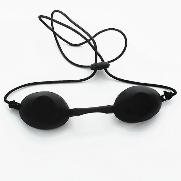 2-pack flexibla solarieglasögon Laser kosmetiska ögonskyddsglasögon med box, Fda-kompatibel -gt