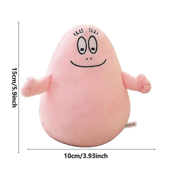 Barbapapa Plyslegetøj Anime Barbapapa Dukke Blød Fyldt Legetøj Kawaii Barbapapa Dukke pink