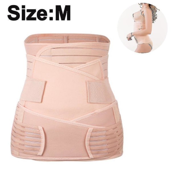 3 i 1 Postpartum Stöd Återhämtning Magband Midja/postnatal Shapewear-yuhao XL