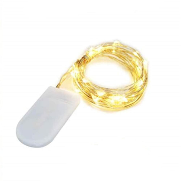 24 stk. 1m 10 LED-lysstreng Feelysslynge Dekorativ