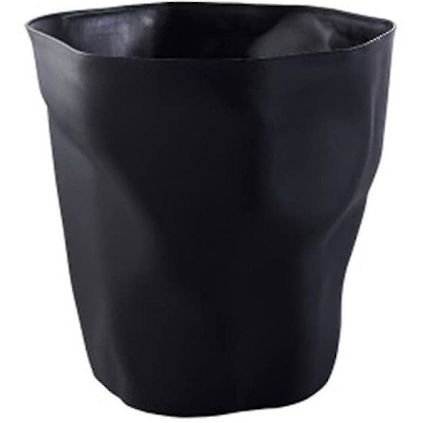 Mini søppelbøtte, uregelmessig form, søppelbøtte, resirkuleringsbøtte, søppelbøtte i plast, skrivebords oppbevaringsboks, egnet for hjem, kontor, bil