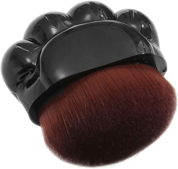 4 stk. Blushbørste Flad Top Pudderbørste til Ansigtsapplikation og Blending