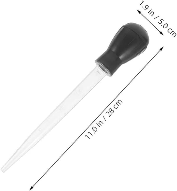 4 stk BBQ-penselsett for grillet mat med termoplastisk gummi og polystyrenmateriale
