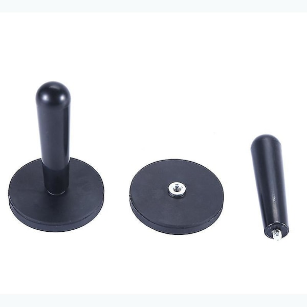 Bilwrap Sort Gripper Magnet Holder Til Bilindpakning Vinylværktøjer Magneter (4 stk., Sort)