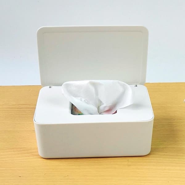 2 st våtservettdispenser Reseservettfodral Tygboxöverdrag Pp-material