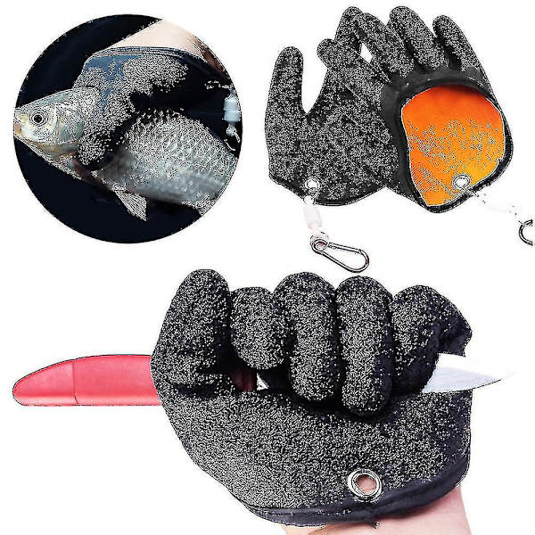 Fiskerihandsker Magnetiske Anti-slip Fiskerhandsker Finger Casting Handske Fisker Fangst Fiskerihandsker