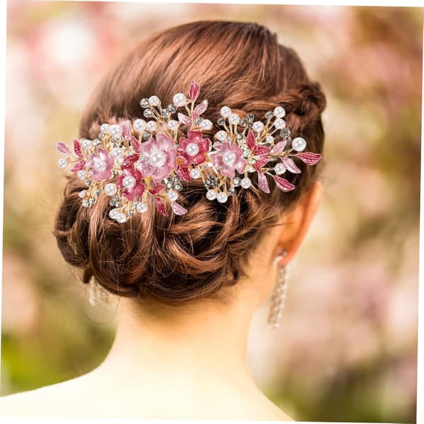 Jenter Hårkam Brudeblomst Hodeplagg Bryllupshodeplagg Rhinestones