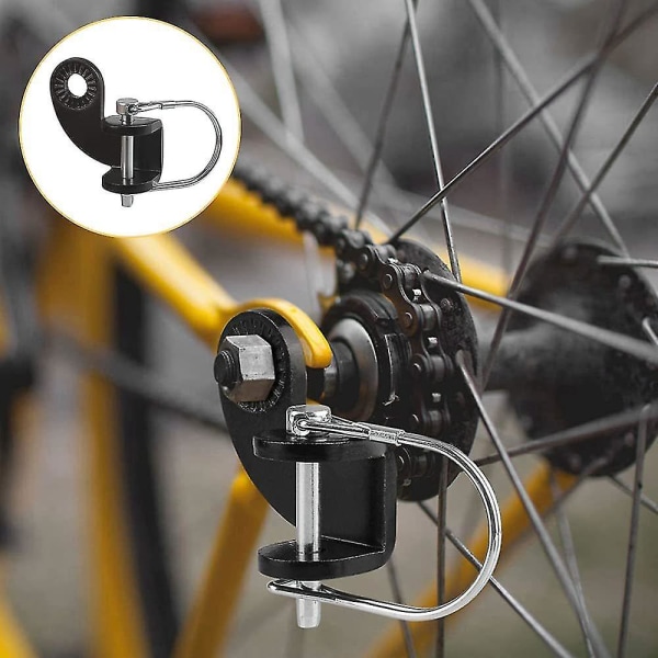 Design 12 mm teräksinen vetokoukku musta 1 kpl