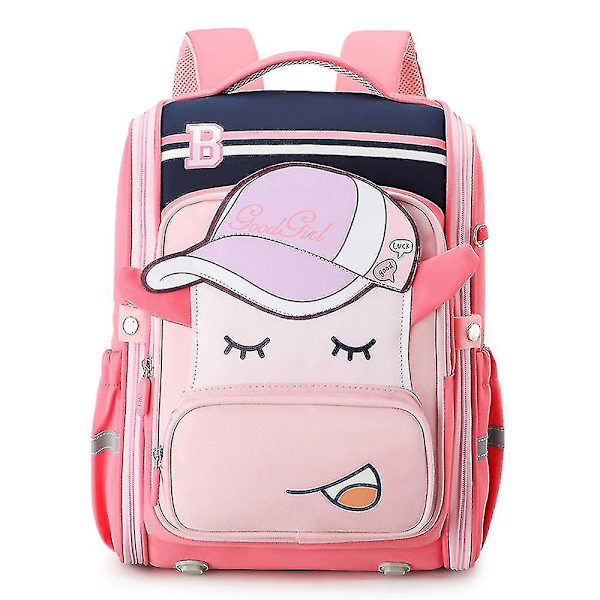 All-in-one-ryggsäck för grundskolan Pink