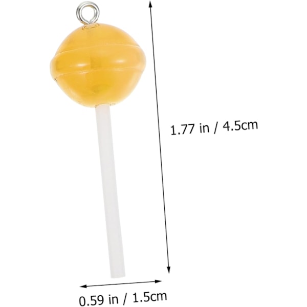 Lollipop-riipus, miniatyyri-tikkarikorut, korvakorut