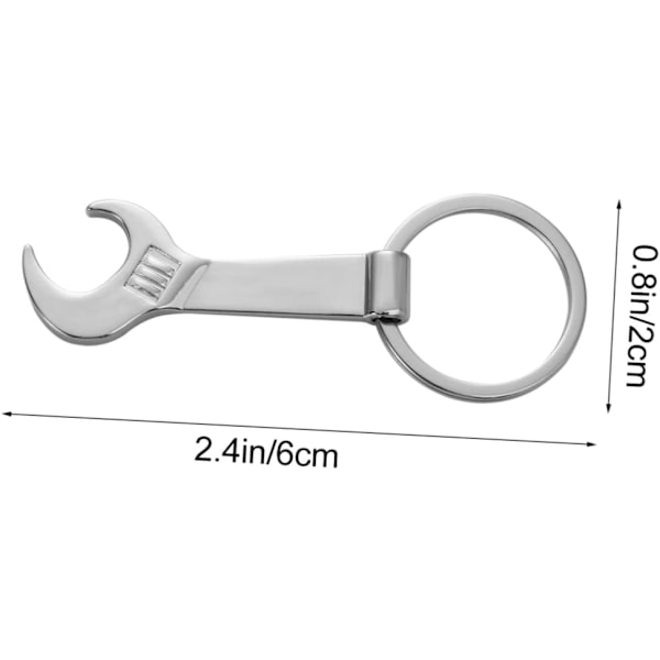 3 set Nyckel Flasköppnare Nyckel Nyckelring DIY Nyckelring
