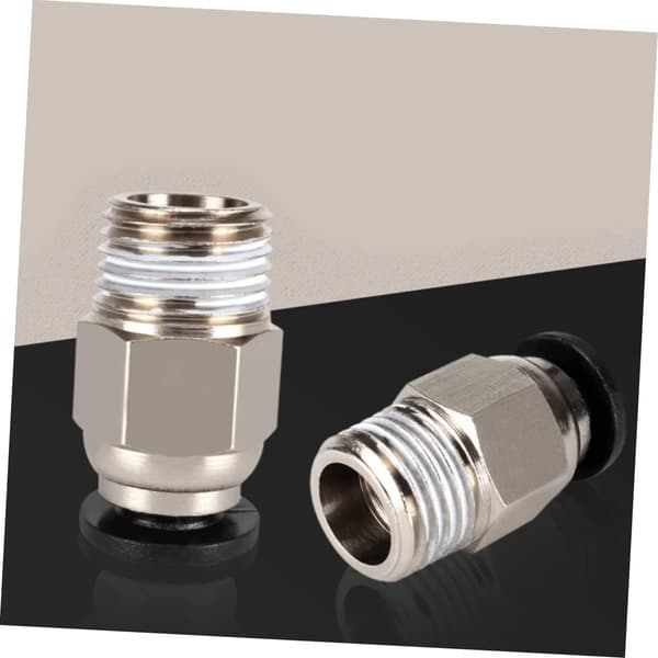 PTFE Bowden-rörsats för 3D-skrivare 1m rör (2 * 4mm) Pc4-m6 och Pc4-m10 pneumatiska kopplingar
