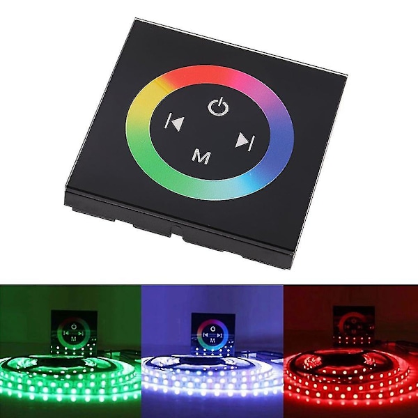 86 Hem Vägg RGB LED Touch Panel Styrenhet Dimmer