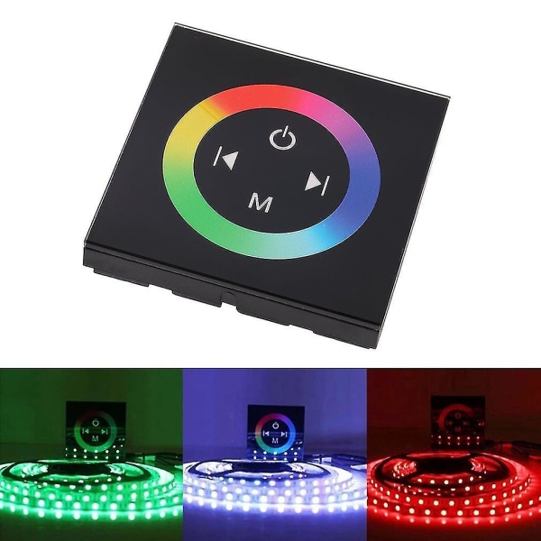 86 Hjemvegg RGB LED Touch Panel Controller Dimmer