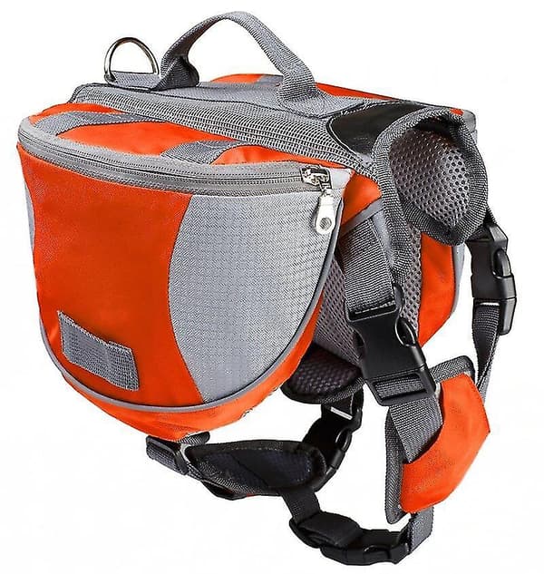 Saddlebag Ryggsäck för Hundar, Utomhusvandring Camping
