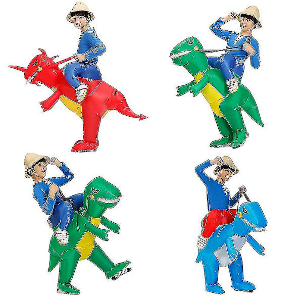 Barnas Dinosaur Oppblåsbare Kostyme Gutter Jenter Jumpsuit Boysuit Barn Alien Cosplay Kostyme Purim Halloween Festdrakt Klær