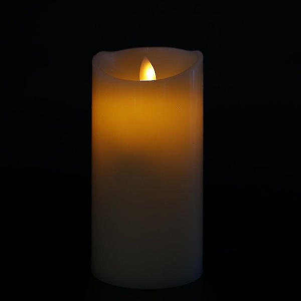 3 st/set Flimmerande Flammlösa LED-Teeljus Flimmerljus