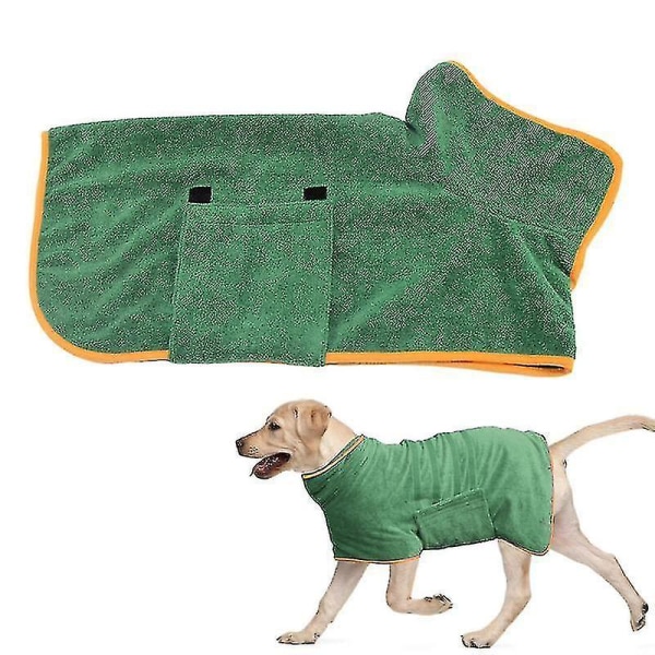 Hundebadekåpe Håndklær Superabsorberende kjæledyrbadekåpe Hurtigtørrende