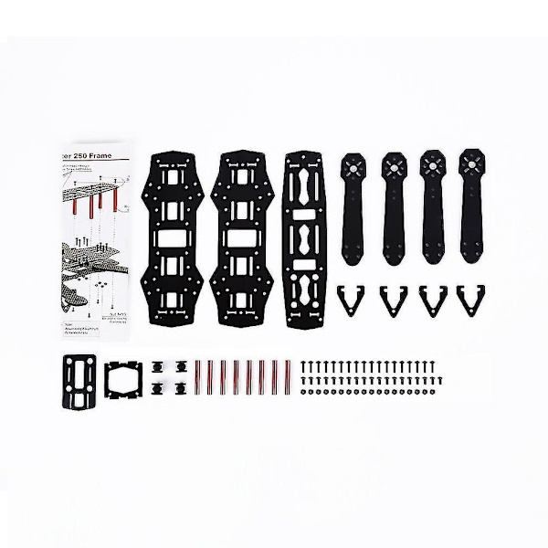 Glasfiber Mini 250 FPV Quadcopter Ramme 4 Akser