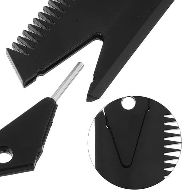 Surfbrett vokskam og finne nøkkel padlebrett voksfjerner med solid plastmateriale kompakt