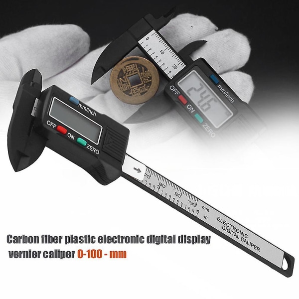 Digital Caliper 0-100mm/0,2mm Carbon Fiber Composites