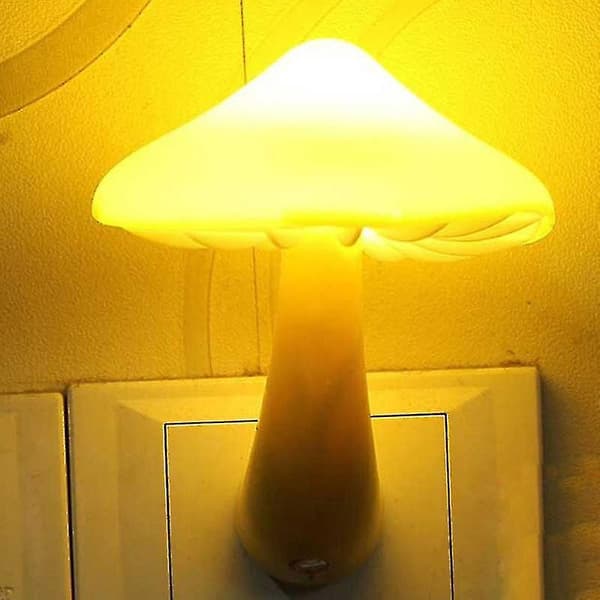 LED Strip Lys Led Gul Lys Sensor Natlys Stikkontakt Sengelamper Lysstyring