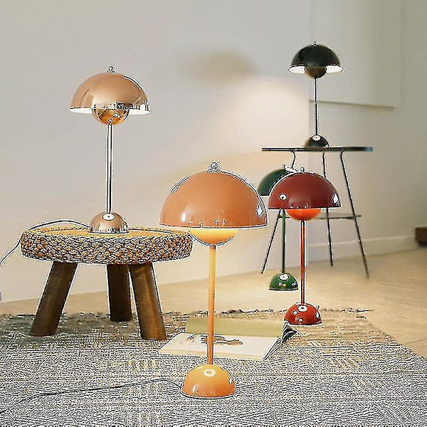 Moderne jernblomsterpotte bordlamper soverom stue