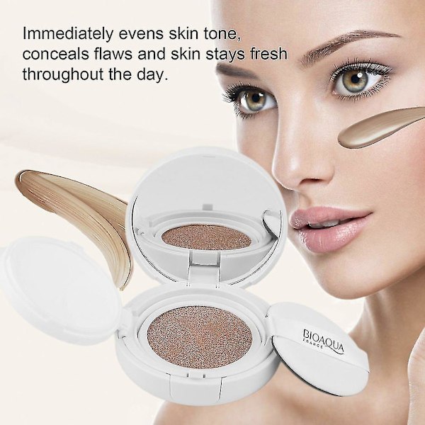 Rund Huvudborste Kvinnors Makeup Bärbar Foundation Kosmetisk