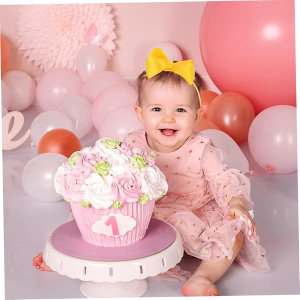 12 st grosgrain-rosett hårband med bubbeldesign