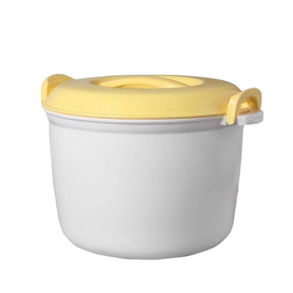 Bärbar Mikrovågsugns Risgryta Multifunktionell Ångkokare 2800ml Isolering Lunchlåda Ångkokning