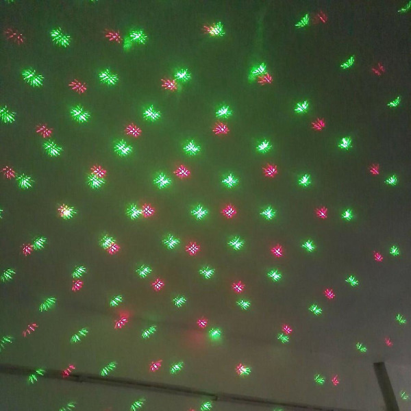 Laserlys-projektor for hage, julepynt og landskap
