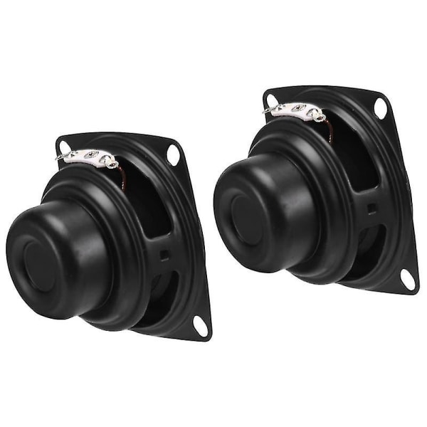 2 stk 2 tommers bærbare høyttalerdrivere 4 Ohm 10W fulltonehøyttaler forsterker hjemmekinosystem DIY