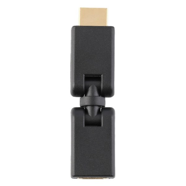 HDMI-uros-naar-naaras 180 asteen kääntyvä sovitinliitin
