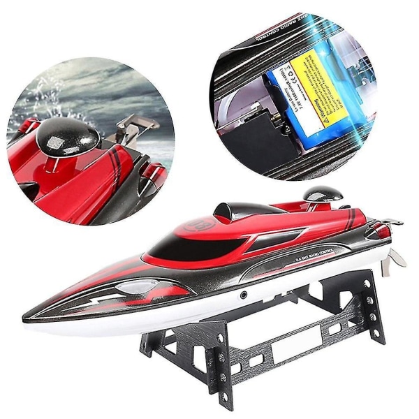 RC-båt Hög Hastighet Fjärrstyrd Racing Skeppsmodell