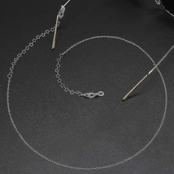 Glaskedja Ögonbrynsträng Solglasögonhalsband Hållare Rem