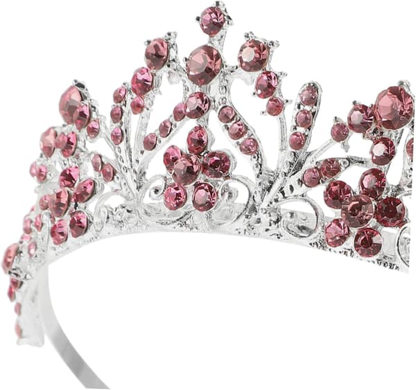 Luksuriøs brudehodeplagg for kvinner med krone til bryllup Rhinestone Tiaraer Hårbånd Bryllupshodeplagg