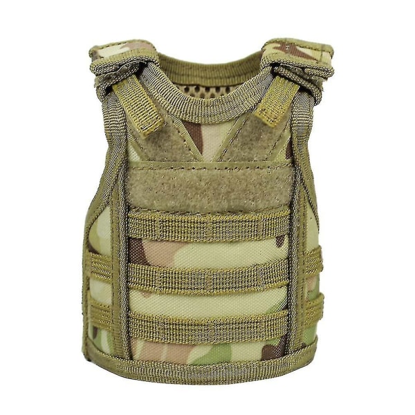 1 stk Flaskehylster Elastisk Bånd Mini Molle Militær Stil Flasker Bag Flaske