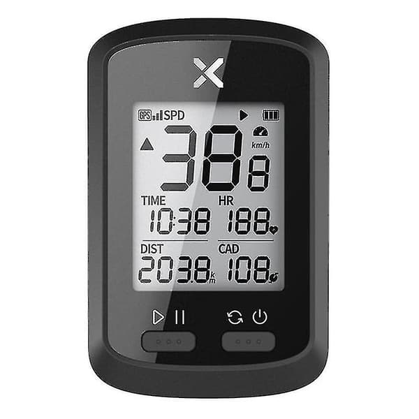 Bærbar intelligent sykkelodometer Multifunksjonell trådløs Bluetooth sykkelcomputer med vanntett