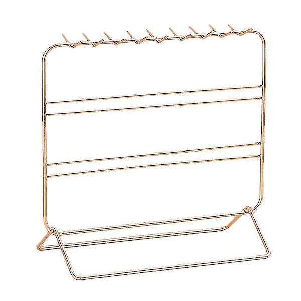 Smyckestativ, Metallörhängeorganisatör, Vacker Halsbandshållare Armband Display, Smycken Org-haoyi-yuhao