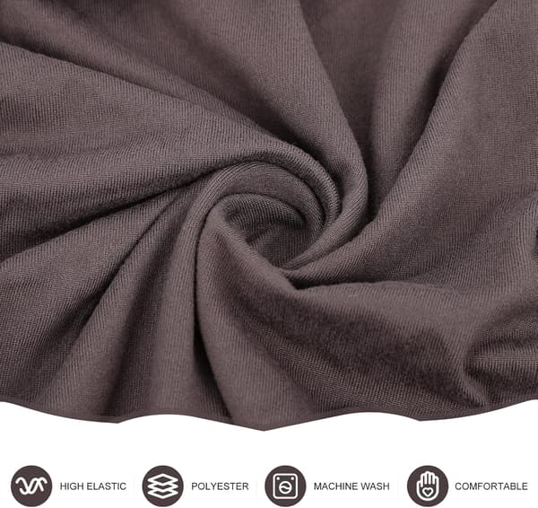 Sofatrekk Putetrekk Polyester Lett Elastisk Passform Beskytter mot Slitasje