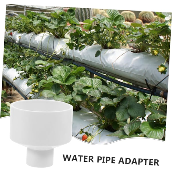 Vandrørsamlingsstykker PVC-adaptere til hydroponiske systemer, robuste og stilfulde
