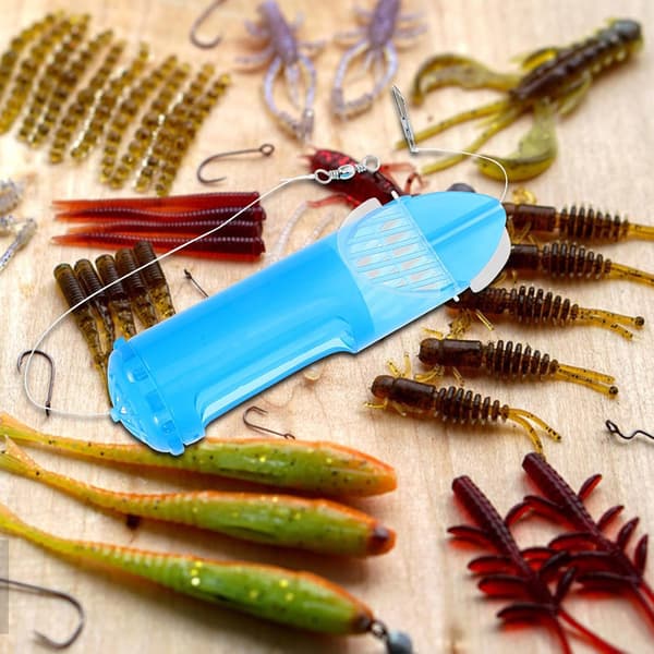 4 stk. roterende fiskemadsburfoderholder, inline groundbait foderburkurv