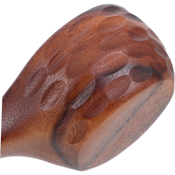Elegant japansk teseremoni skje, ergonomisk håndtak, tresleiv for suppe, multifunksjonell vannøse