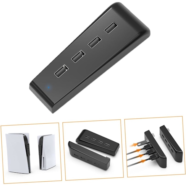 Usb 2.0 Hub för 4 Portars Expander Splitter Adapter Höghastighetsöverföring Usb Expander Professionell Design