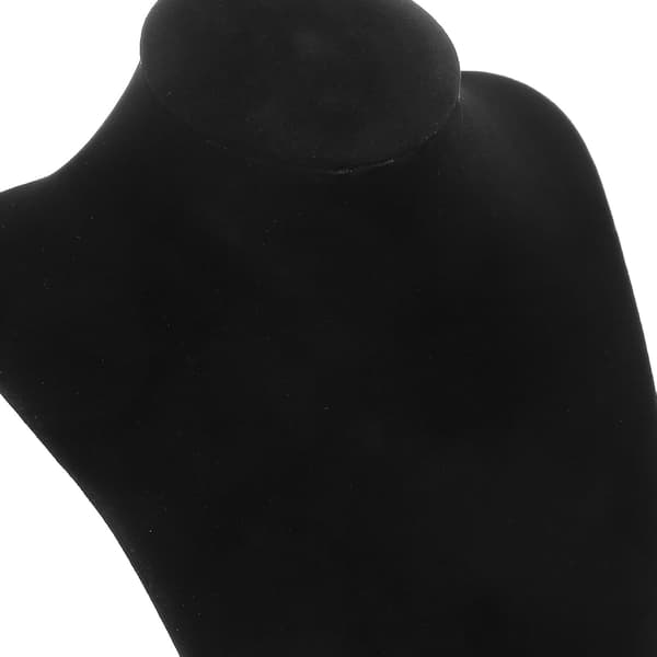 Halsband Displayställ Elegant Svart Sammet V-format med Justerbar Höjd och Mångsidig Design