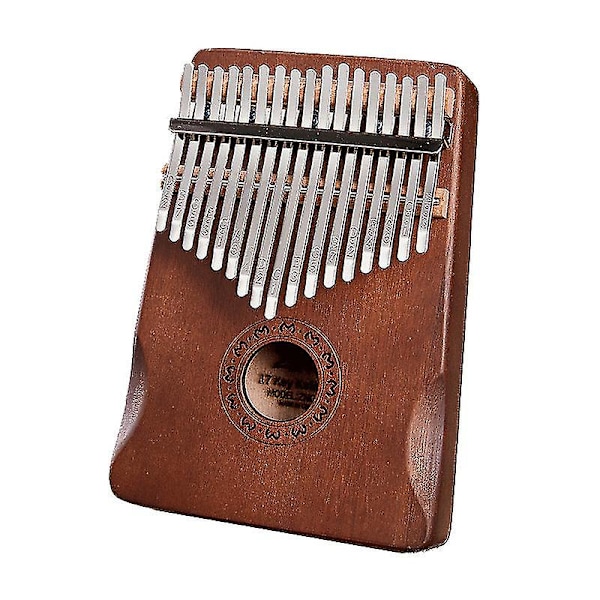 Tommelklaver Kalimba Mahogni Træ Tommel Finger Klaver 17 Nøgle Kalimba Musikinstrument Dele A