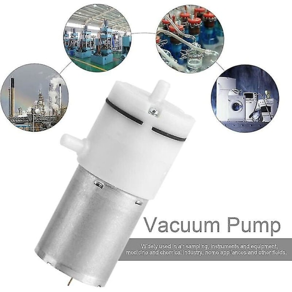 Luftpumpe - 12V Mikro-elektrostatisk Vakuumpumpe Mini Booster