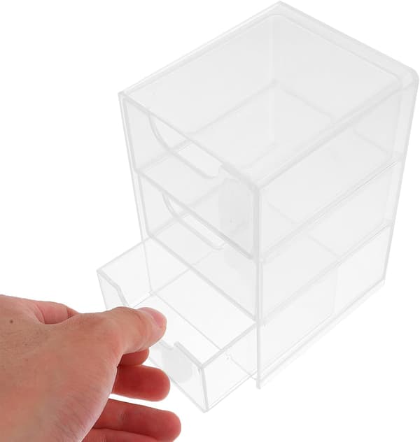 Skrivbordslåda Organizer Box Mångsidig förvaringslösning Akryl