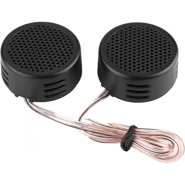 Bils højttaler Audio Mini Bils højttaler Audio Diskanthøjttaler (sort) (2 stk)
