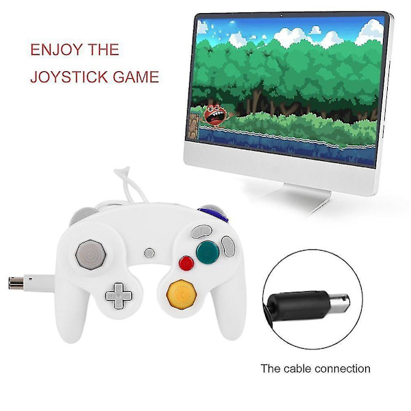 Spilcontroller Pad til Nintendo Gamecube Wii